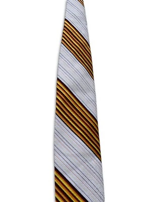 Corbata vintage Towncraft años 70 naranja amarilla ancha Groovy Hippie 54"Lx4"w Foto 1 de 4