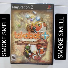 SMOKE SMELL Tokobot Plus: Mysteries of the Karakuri PlayStation 2 NEW SEALED