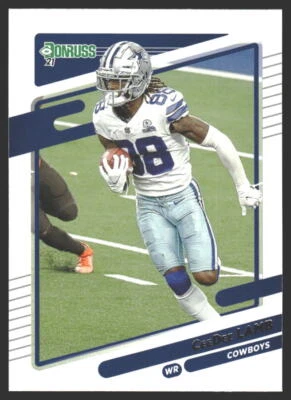 CeeDee Lamb #190 2021 Donruss Dallas Cowboys - Image 1 of 2