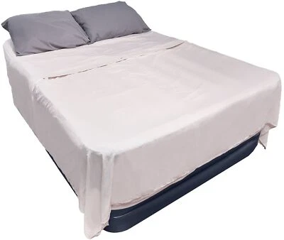 SwissGear Airbed Flat & Fitted Sheet Set for Air Mattress - Queen Size