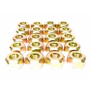 3/4"-16 THD - 1 1/2" HEX Single Mounted Wheel Cap Nuts RH - E5652R - 10 Pack - Picture 1 of 2