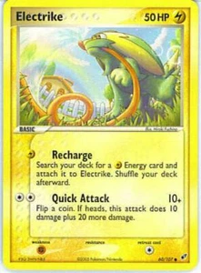2x (DEOXYS-060) Electrike (C) Pokemon EX Deoxys Card # 60 - Picture 1 of 1