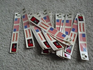 Lot of 42 Small Sheets Sterling Models American Flag Decals - Picture 1 of 1