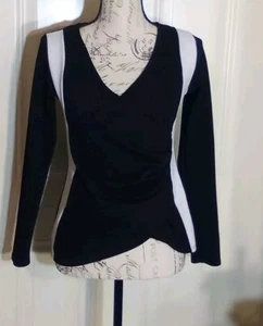 A'Gaci Top Junior Girl's Casual Size Large Color Black & White - Picture 1 of 9