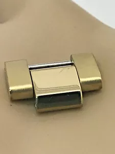 Invicta Model 17312 Yellow Gold Tone Men's Watch Extra Single Link 18mm (L268) - Picture 1 of 7