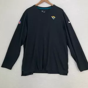 Nike Jacksonville Jaguars Shirt Mens XXL Dri Fit Performance Lightweight NFL - Picture 1 of 10