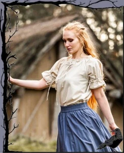 Blusa de mercado medieval - Ethernia @ oferta especial Leonardo Carbone pieza única - Imagen 1 de 1