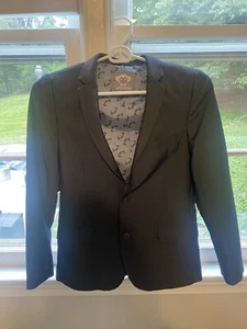 Appaman Fine Tailoring Gray Plaid Casual Blazer Jacket Boys Size 14 - Picture 1 of 9