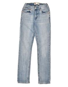 Levi's Jungen 512 schmale Jeans 11-12 Jahre W20 L27 blau Baumwolle AK06