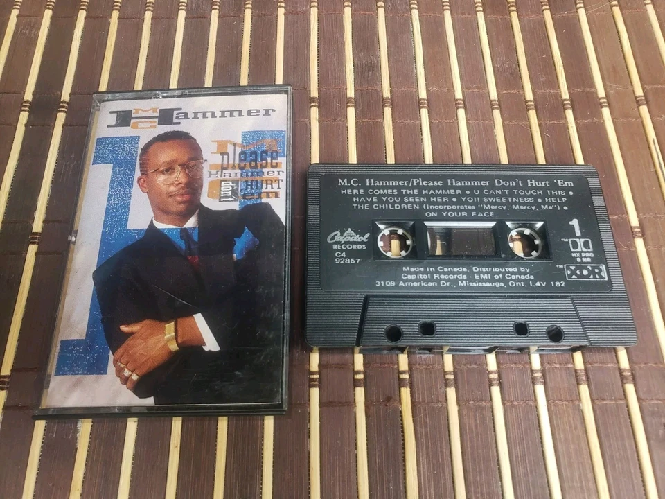 MC Hammer – Please Hammer Don't Hurt 'Em (1990) Cassette (Capitol) - Image 1 of 2