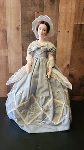 Franklin Mint Heirloom Doll "Gone With The Wind" Melanie Wilkes Porcelain Doll - Picture 1 of 15