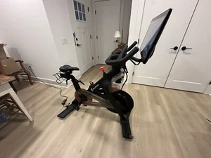 Peloton Bike 2021 Model For Sale: Works Perfectly, Updated, Incl 3lb Weights - Picture 1 of 14