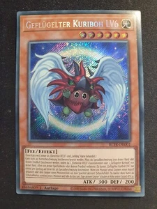 Yu-Gi-Oh! BLTR-DE001 Kuriboh alado LV6 Secreto raro casi nuevo 1er - Imagen 1 de 1