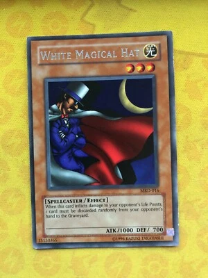 White Magical Hat - MRD-016 - Rare - Unlimited Edition  YuGiOh ERROR Misprint - Image 1 of 2