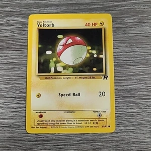 Voltorb 69/82 Team Rocket Unlimited Regular Common Pokemon LP - Picture 1 of 2