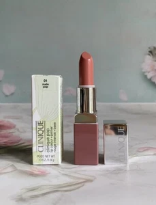 Clinique Pop Lip Color + Primer Lipstick in “01 NUDE POP” Full Size - NEW - Picture 1 of 2