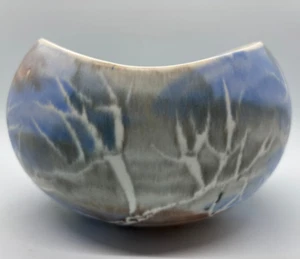 Vintage 1970s Brenda Andersen Design Bowl-Birch Tree -Studio Art Pottery-Vase - Picture 1 of 11