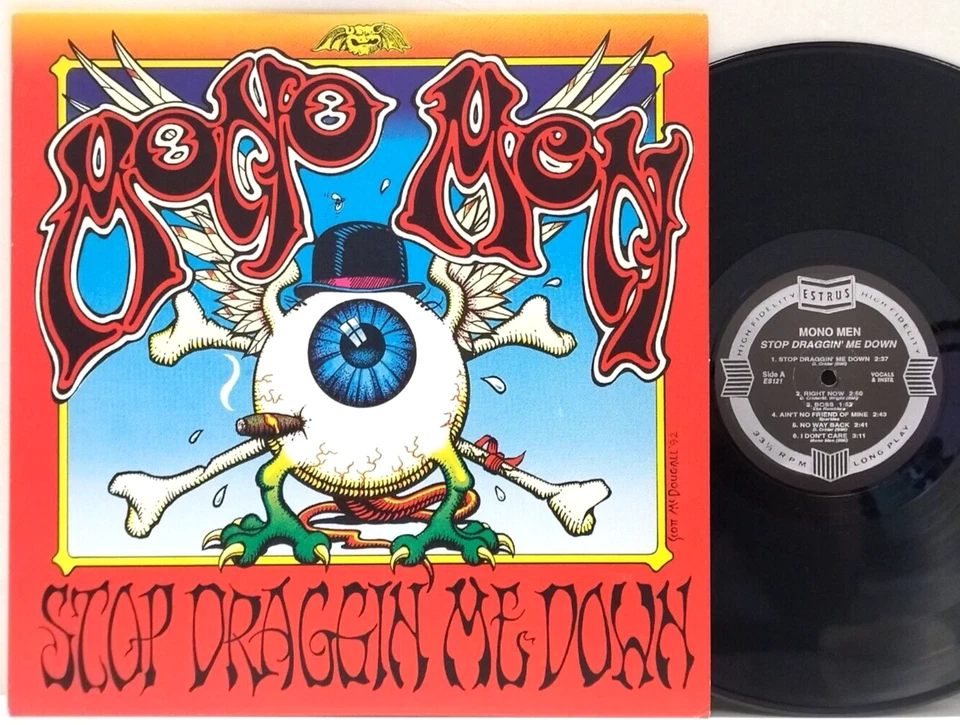 The Mono Men - Stop Draggin' Me Down LP 1992 US Estrus Makers Mummies Punk - Image 1 of 2