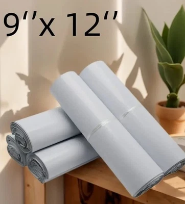 100 bolsas de polietileno blancas 9x12 Foto 1 de 2