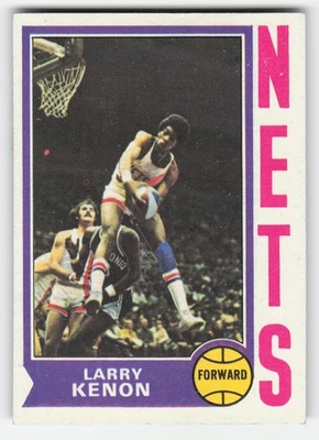 Larry Kenon 1974-75 Topps #216 New York Nets Vg-Ex - Image 1 of 2