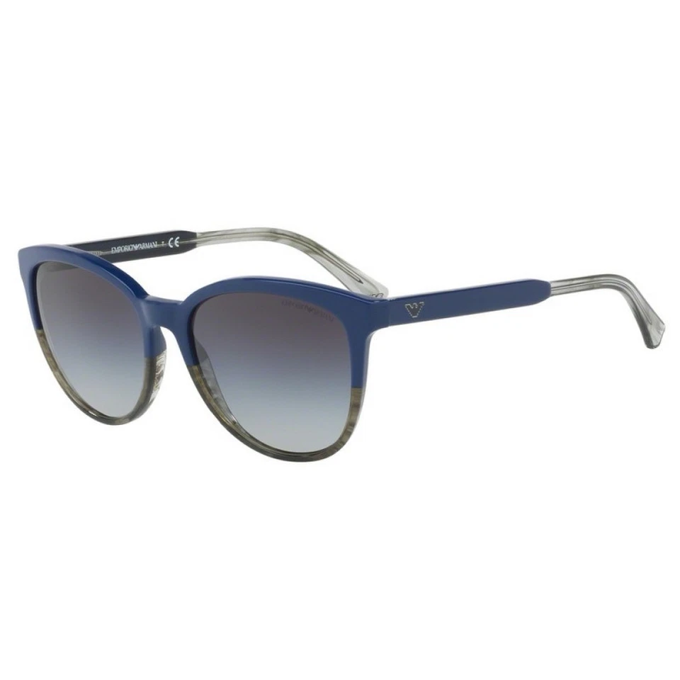 Lentes Emporio Armani EA4101 5568/8G 56x17 140 3N azul degradadas negras Foto 1 de 1