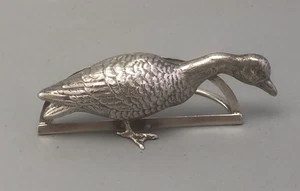 Edwardian Silver Menu Holder Grey & Co Birmingham 1906 ALZX - Picture 1 of 4