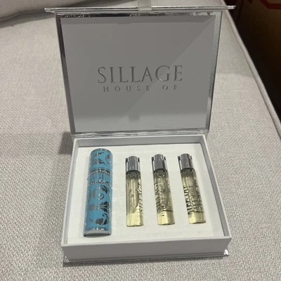 Новый в коробке House of Sillage Nouez Moi Дорожный Набор с Аквамарином Дорожный Спрей Чехол - 8 мл - Изображение 1 из 4