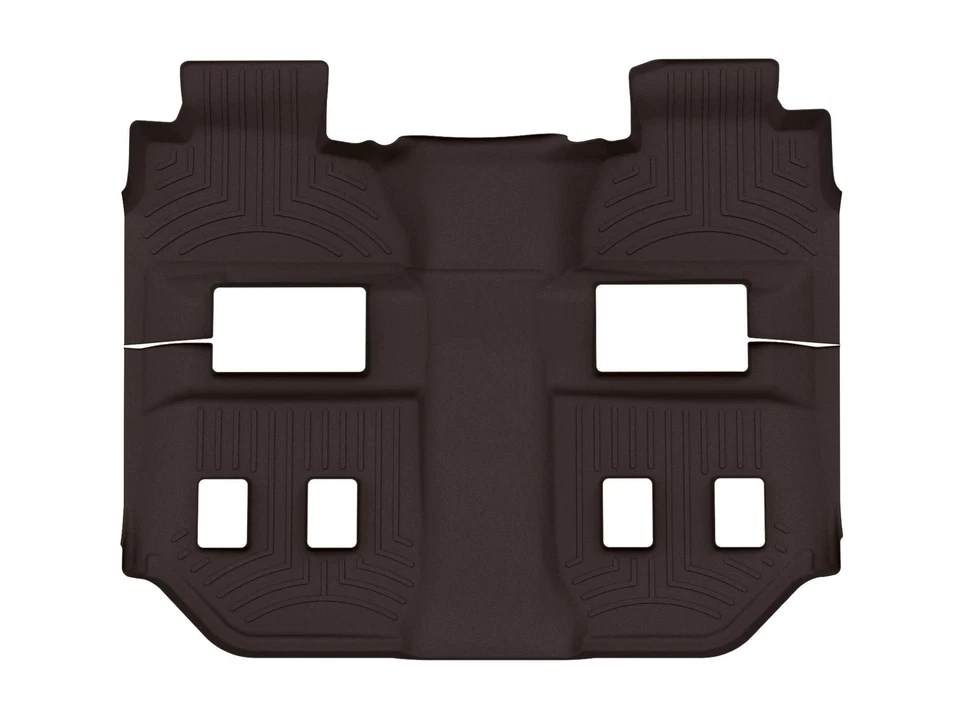Forro de piso WeatherTech para Chevrolet Suburban 2015-2020 - segunda/3ª fila, cacao Foto 1 de 4