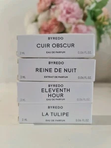 BYREDO EAU De PARFUM Official 2ML EDP BOXED 100% GENUINE X 4 - Picture 1 of 6