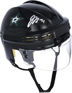 Jason Robertson Dallas Stars Autographed Black Mini Helmet - Picture 1 of 3