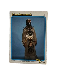 STAR TREK - MOVIE - Card #28 - ALIEN INSECTOID - TOPPS 1979 - Picture 1 of 1