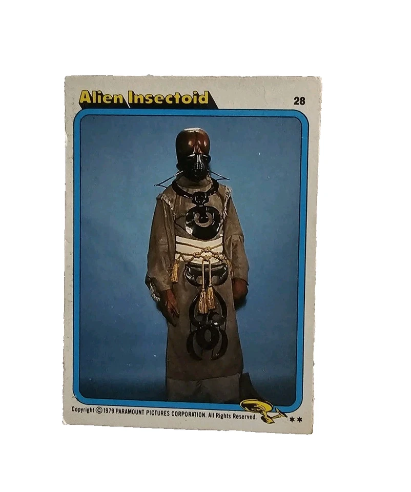 STAR TREK - MOVIE - Card #28 - ALIEN INSECTOID - TOPPS 1979 - Image 1 of 1