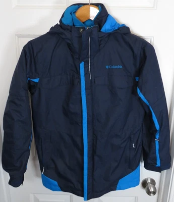 Columbia Boy's Sz LG (14/16) Bugaboo Omni-Tech 3-in-1 Hooded Jacket Outdoor - Image 1 of 4