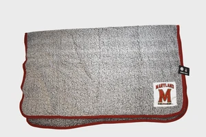 Northwest Brand Maryland Terrapins 2-Tone Soft Sherpa 50"x 60" Throw Blanket New - Picture 1 of 5