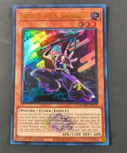 Yu-Gi-Oh! Ukiyoe-P.U.N.K Sharakusai Ultra Rare BLMM-EN070 1st Edition NM - Picture 1 of 1