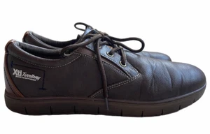 XTI Men brown Lace-Up Flats Leather Shoe UK 7 EU 40 trainers used - Picture 1 of 6