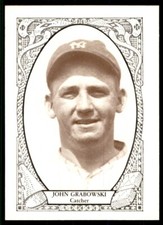 1979 TCMA 1927 NEW YORK YANKEES #13 JOHN GRABOWSKI NEW YORK YANKEES