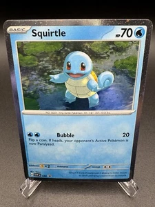 Squirtle 048 - Scarlet & Violet Promo - Cosmos Holo (Mini Galaxy Swirl) - Picture 1 of 5