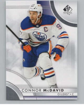 2023-24 SP Authentic #1 Connor McDavid  Edmonton Oilers V99855 - Image 1 of 3