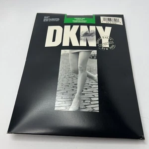 DKNY Coverings Pantyhose Hosiery Black # 153 Medium NEW - Picture 1 of 4