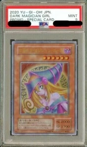 Yu-gi-oh PSA9 Dark Magician Girl Stainless Promo Card Japanese - Picture 1 of 2