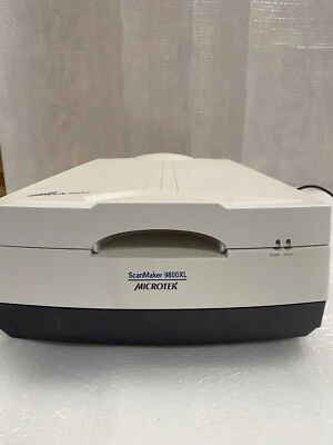 Microtek TMA1600  scanMaker 9800XL  FLATBED SCANNERM. CAN  SEND NEXT DAY - Image 1 of 4