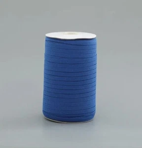 180 Yards Elastic 1/4” 6 mm Royal Blue Wholesale Bulk Roll Lot Sewing - Picture 1 of 2