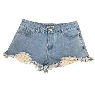 Hot Kiss Jean shorts high rise size | 8 - Image 1 of 4