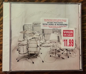 SEALED CD~SECRET MACHINES~ 2004~ NOW HERE IS NOWHERE~HYPE STICKER~ NEW OLD STOCK - Foto 1 di 7