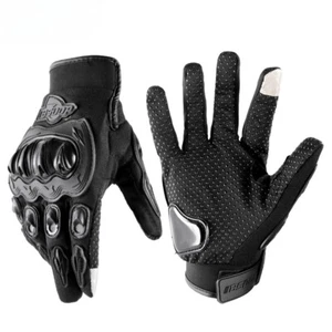New Motorcycle Gloves Men Anti-drop Four-season Touch Screen Gloves Full Finger - Picture 1 of 23