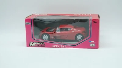 MODELLINO AUTO PEUGEOT RC ROSSO - MONDO MOTORS - SCALA 1:24 CON SCATOLA - Immagine 1 di 2