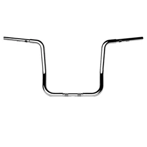 LA Chopper Chrome Twin Rounds 14" Handlebar for 2024 & up Harley Street Glide - Picture 1 of 1