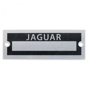 Blank Data Vin Plate - Jaguar - Picture 1 of 3