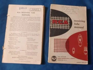 RCA Receiving Tube Manuals 1947 & 1954 RC-15 RC-17 Free Shipping - Picture 1 of 3
